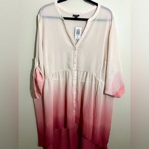Torrid Ombre High-Low Tunic - 5X